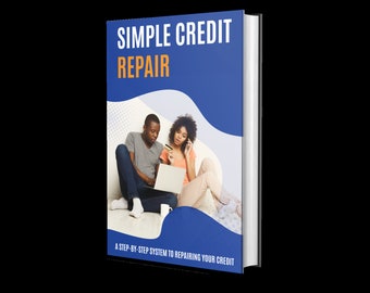 Libro electrónico sobre reparación de crédito simple