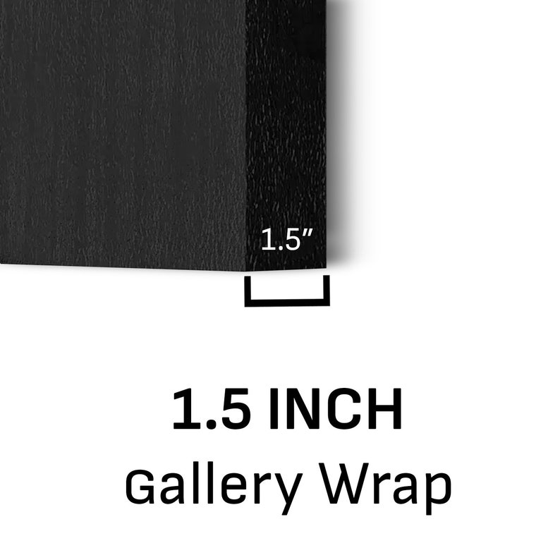 Misty Morning Landscape Wall Art Black White Mountain Trees Etsy