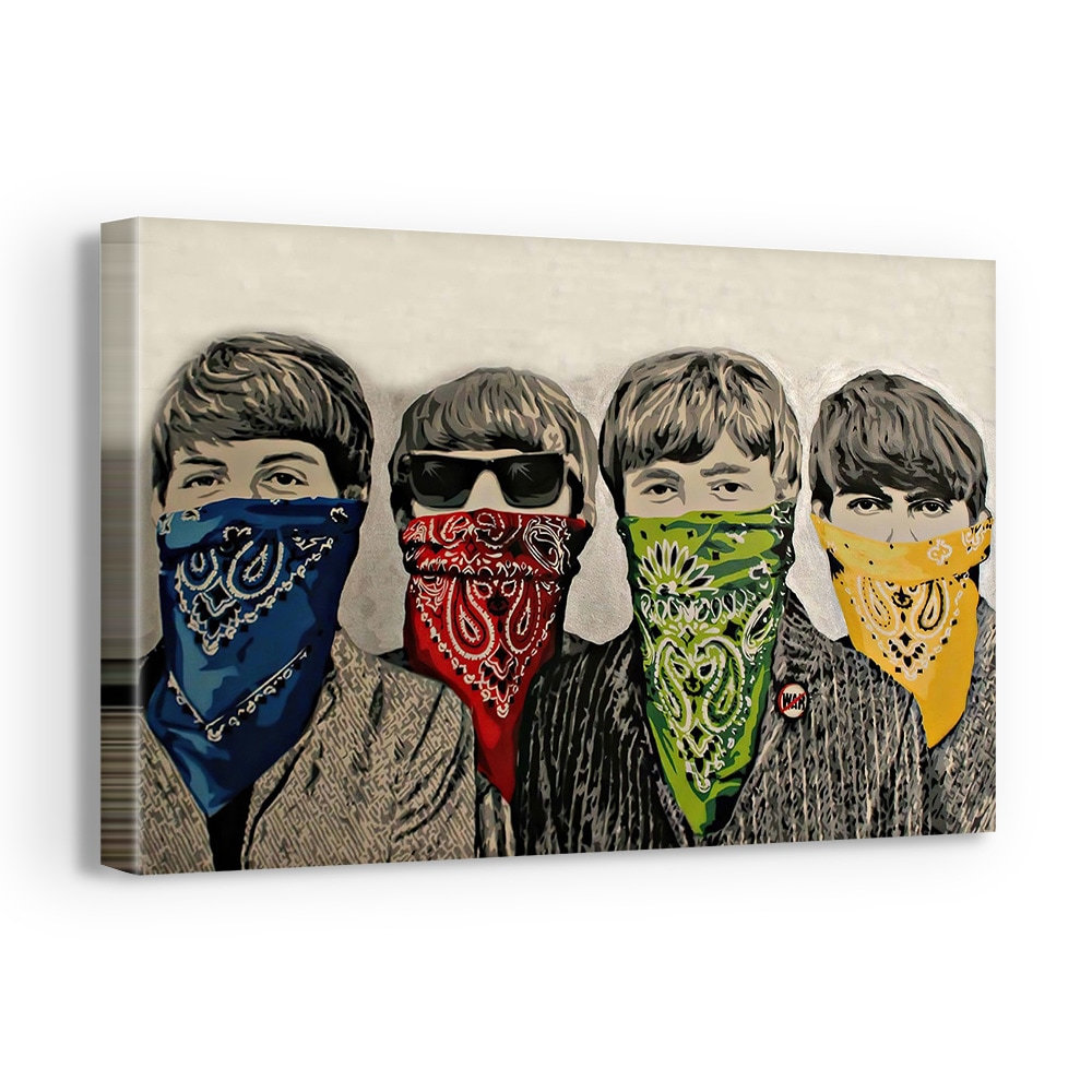 Banksy Wall Art "I Love New York" Poster E Stampe Pop Art Graffiti Tela Dipinto Quadri Murali Per Camera Da Letto Home Decor 80x120cm(31x47in) Con Cornice - Foto 9