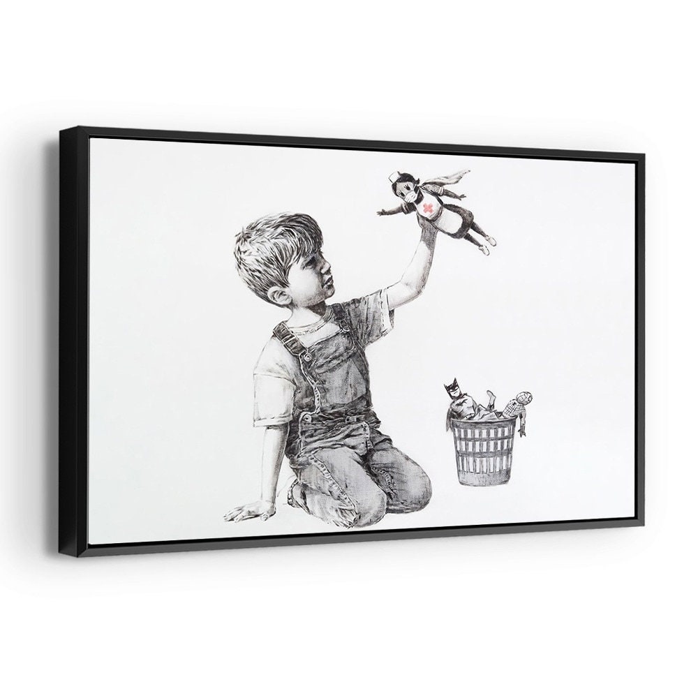 Banksy Game Changer - Etsy