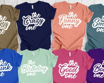 Matching Birthday Group Shirts: Themed Party T-Shirts