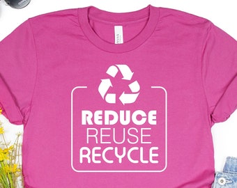 リデュース・リユース・リサイクルシャツ：アースデイTシャツで地球を救おう