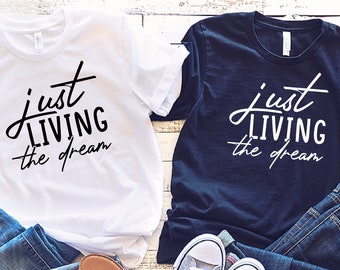 Just Living The Dream, Inspirational Message, Motivational, She is Strong, Positive Message