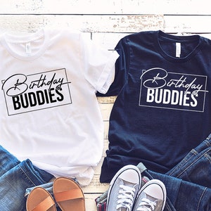 Matching Birthday T-shirts, Birthday Buddies Shirt, Mommy and Me Shirt