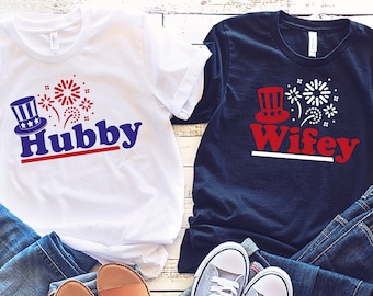 Camisas para esposos y esposas: regalos a juego para bodas y lunas de miel