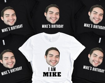 Camisas divertidas a juego de cumpleaños, camisas de grupo de fiesta de cumpleaños para amigos, diseño personalizado