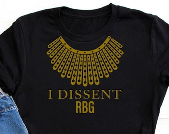 私はRBGに反対しますシャツ - フェミニストのルース・ベイダー・ギンズバーグTシャツ
