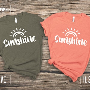 Sunshine Graphic Tee: Funny Summer T-Shirt image 3