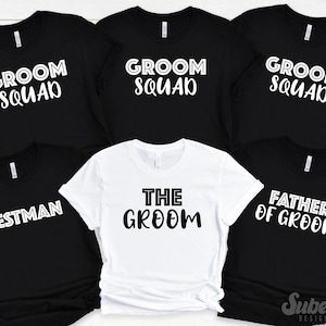 Groom Shirt For Bachelor Party, Groomsman Gift, Best Man Shirt, Groom Crew Shirts, Groom Squad Shirt, Groom Shirt For Wedding Shower, Groom