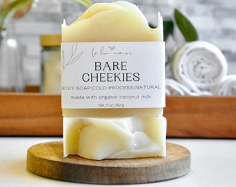 Unscented Coconut Milk Soap | Organic, Vegan, Sensitive Skin