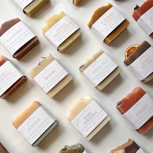 Handmade Natural Soap Bar Set | Artisan Cold Process Soaps - Etsy