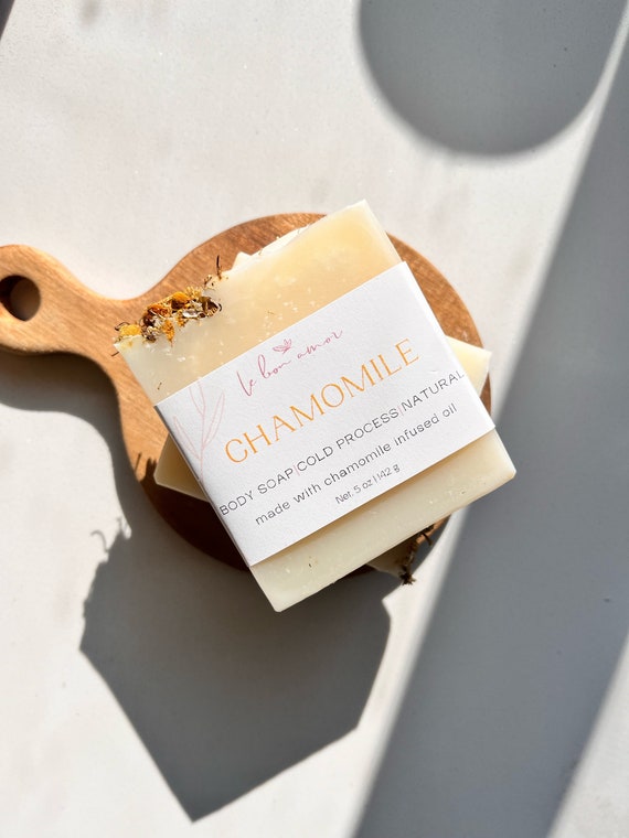 Handmade Chamomile Soap | Vegan, Organic, Palm Oil Free