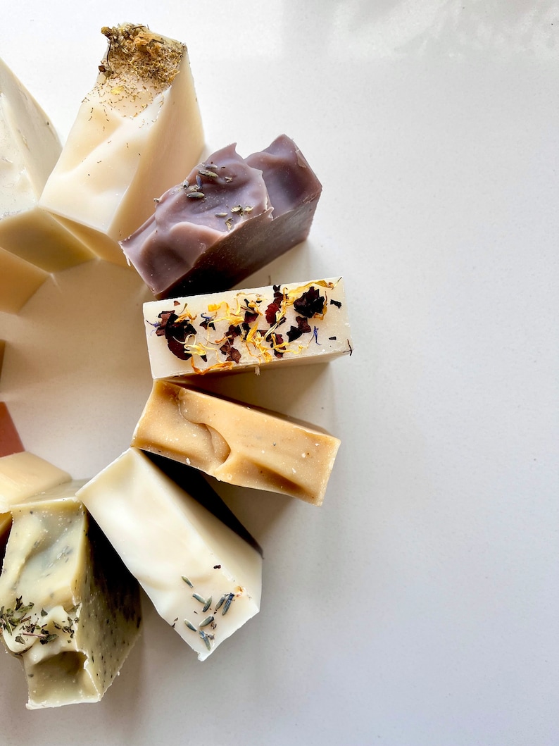 Handmade Natural Soap Bar Set | Artisan Cold Process Soaps - Etsy