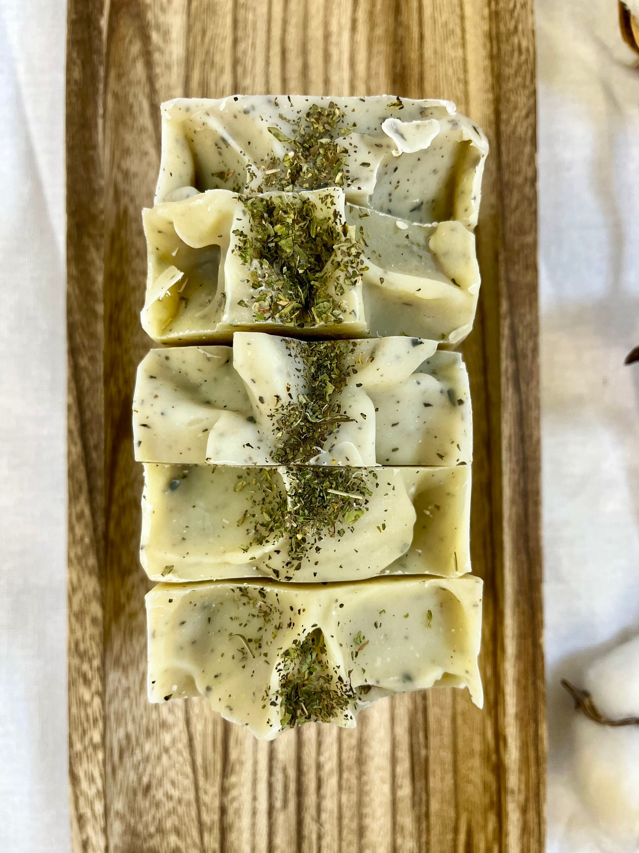 Eucalyptus Mint Organic Soap: Natural Handmade, Palm Oil Free - Etsy