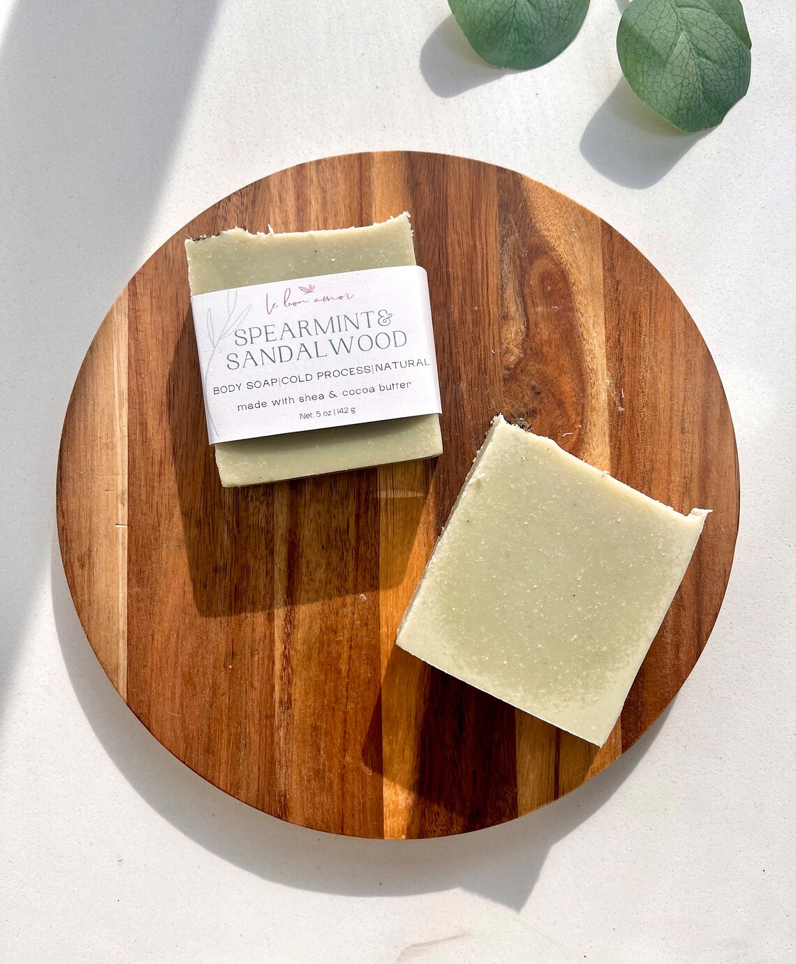 Spearmint Sandalwood Soap | Natural Vegan Cold Process Soap - Etsy