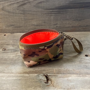 Multicam Gear Pouch with High Vis Liner