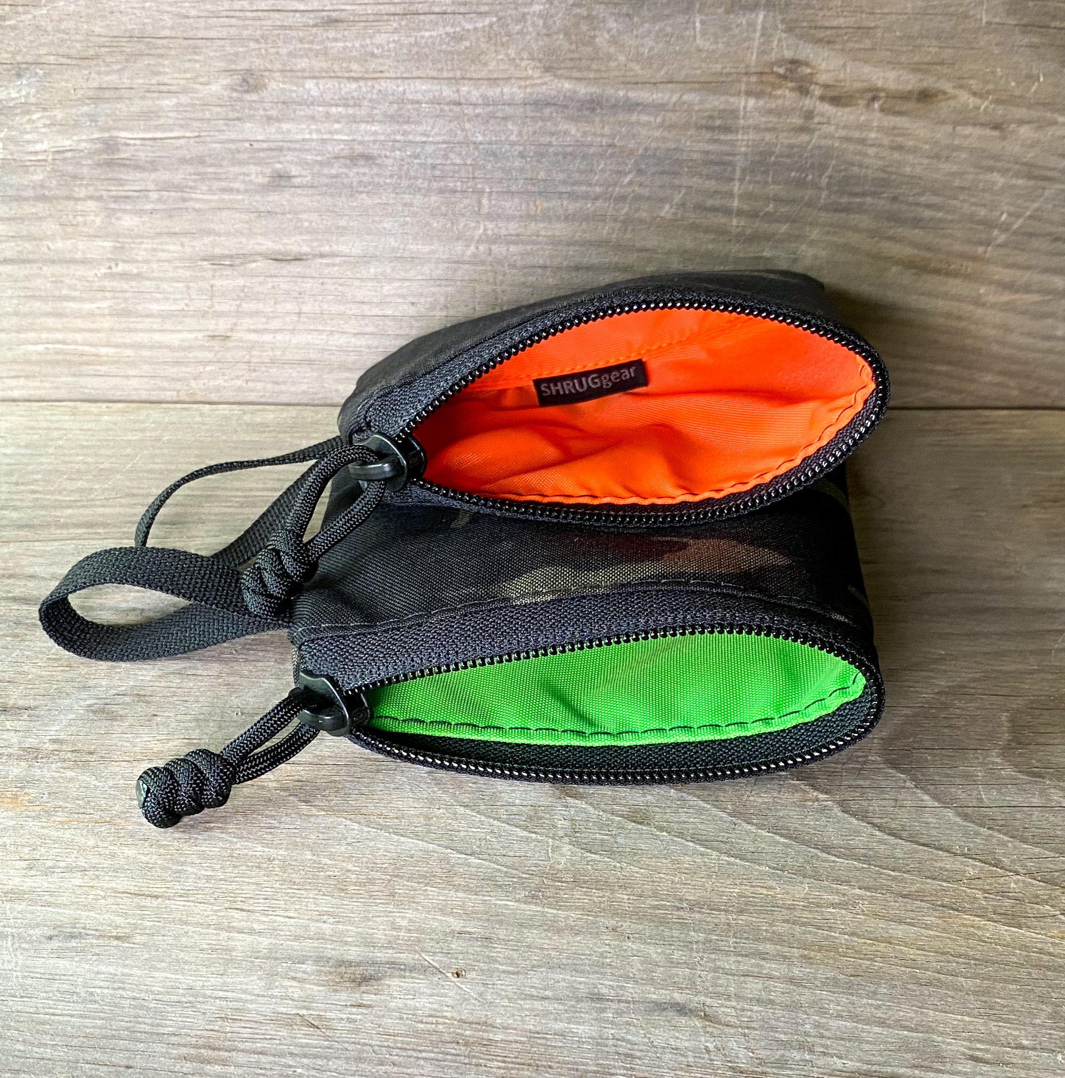 Multicam Black, Zipper Pouch, Men's Pouch, Charging Pouch