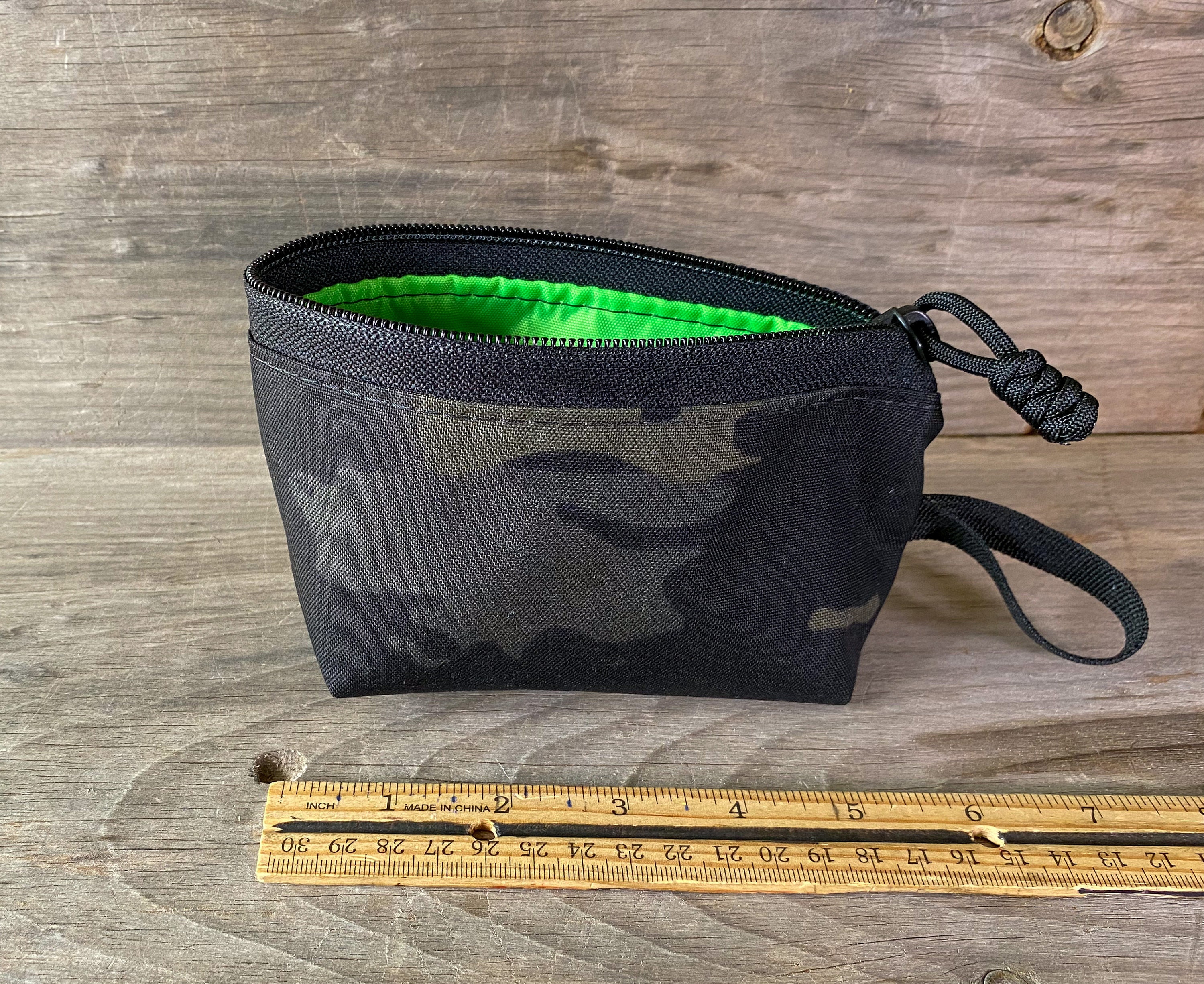 Mens Pouch, Multicam Black, Zipper Pouch, High Vis Liner, Mens Gift, Every  Day Carry, EDC Pouch, Mens Gift, Charger Pouch, 