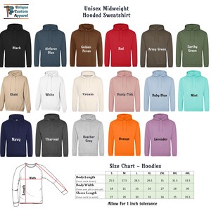 Anniversary Gift for Boyfriend Custom Embroidered Roman Numerals Hoodie, Anniversary Date Couples Sweatshirt, matching couples hoodies afbeelding 7