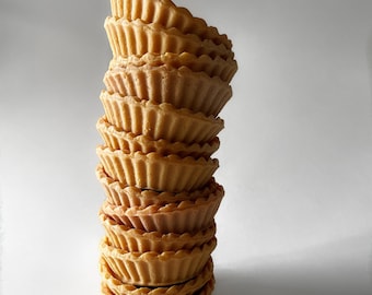 3" Mini Pie Tart Shells For Candle Making
