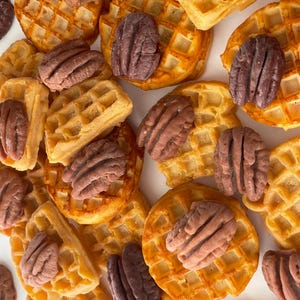 Pumpkin Pecan Waffle Wax Melts - Realistische Food Wax Melts - Fall Bakery Scent - Handgemaakte herfst Wax Melts-cadeau - gezellige herfsthuisgeur
