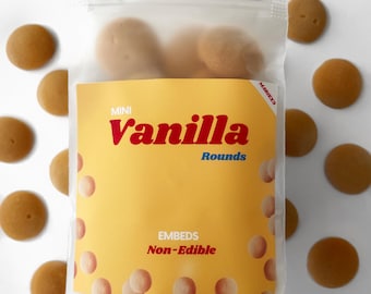 Vanilla Cookie Wax Embeds for Candle Making – Nilla Wafer Style, Fall Dessert Embeds, Perfect for Banana Pudding Candles