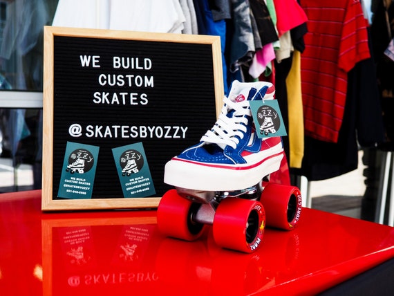custom van roller skates