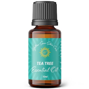 Organic Tea Tree Essential Oil, 100% Natural Oil for Hair & Skin Care With Pleasant Floral Scent, Practical+Versatile, Aromatic Diffuser Oil