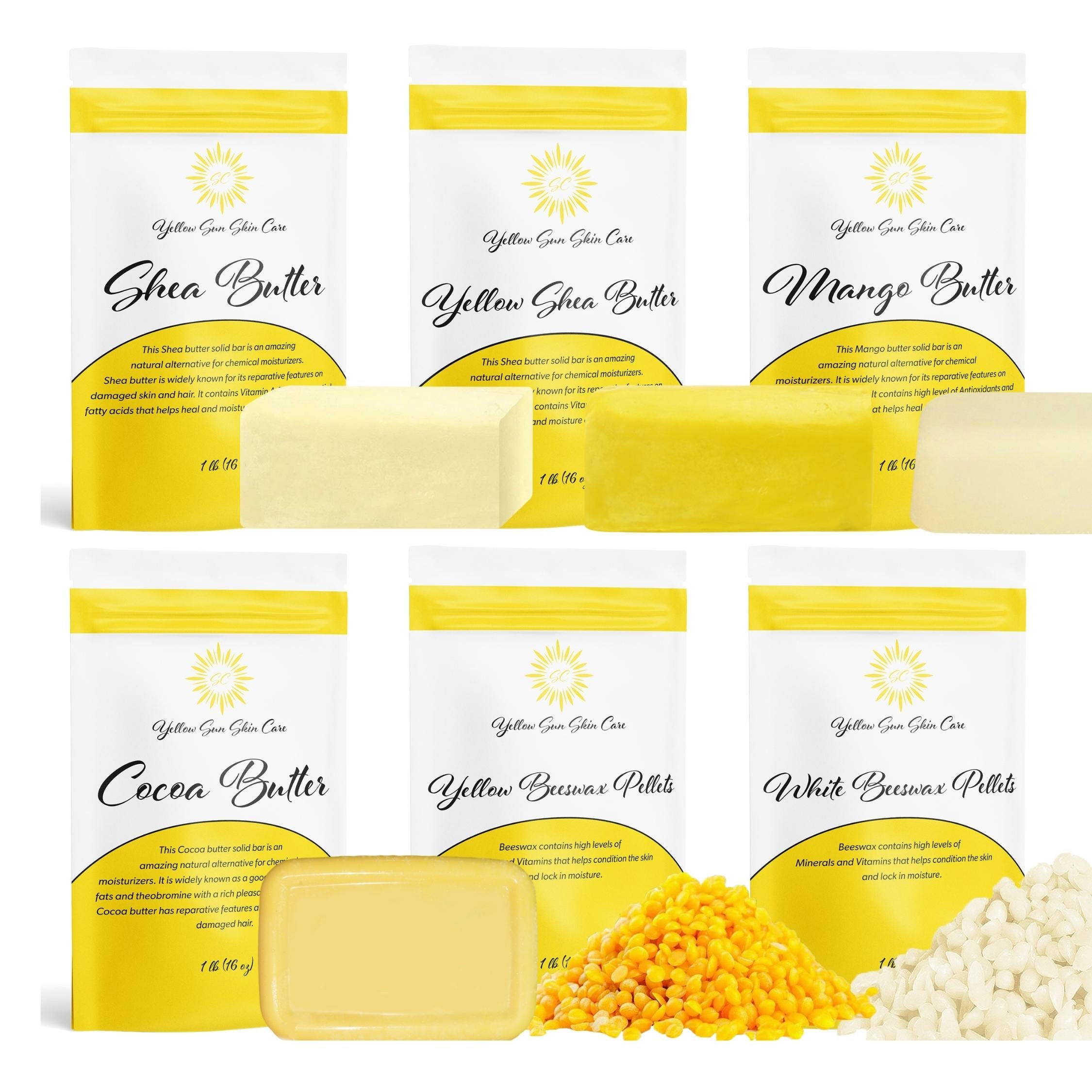 Organic White Beeswax Pellets 8 Oz Bees Wax Pesticide-free Triple Filtered,  Easy Melt Beeswax Pastilles for DIY Candles Skin Care Lip Balm 