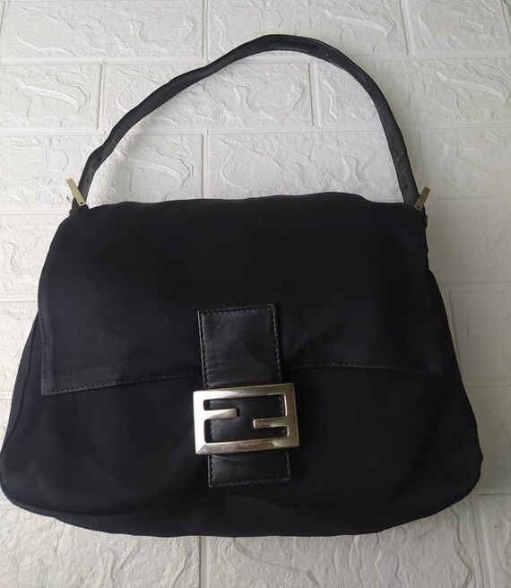 Fendi Handbag Black Etsy Australia