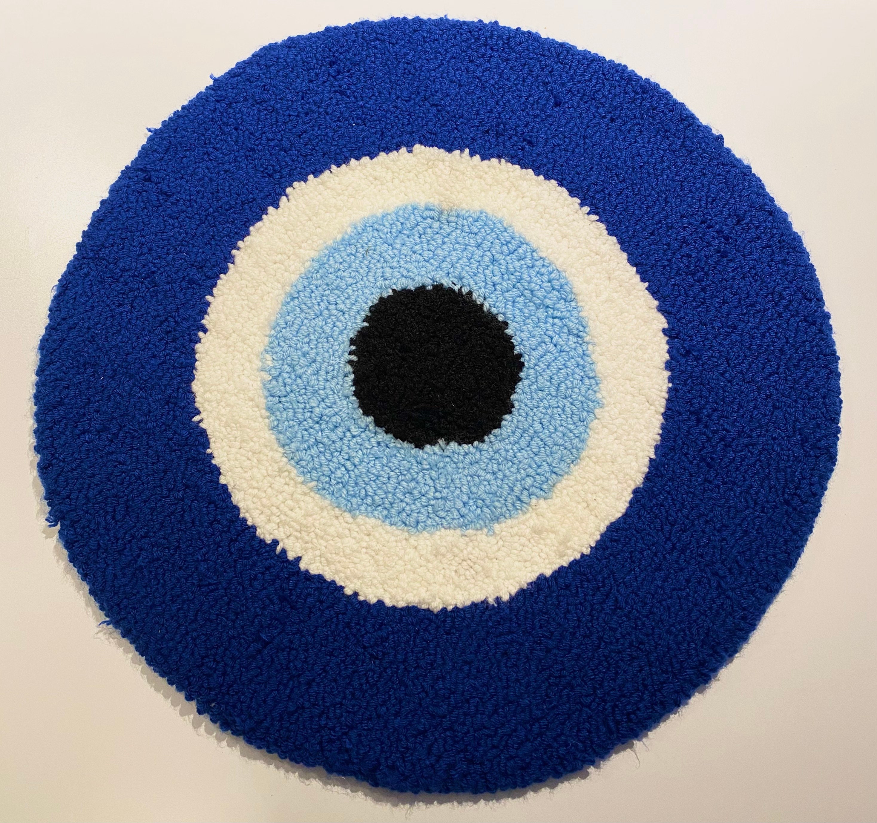 Evil eye rug Etsy
