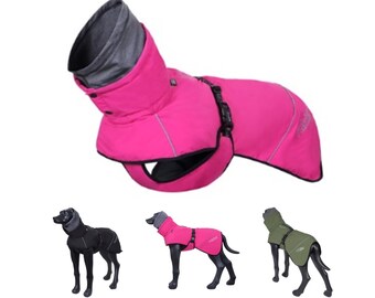 Dog winter coat 25 cm - 80 cm Waterproof / lined / breathable / great fit for small dogs and large dogs