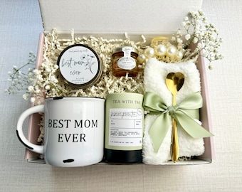 Cadeau fête des mères - Bougie cadeau - Coffret détente - Coffret anniversaire - Coffret cadeau - Idée cadeau fête des Mères - Cadeaux personnalisés pour maman - Cadeaux pour grand-mère