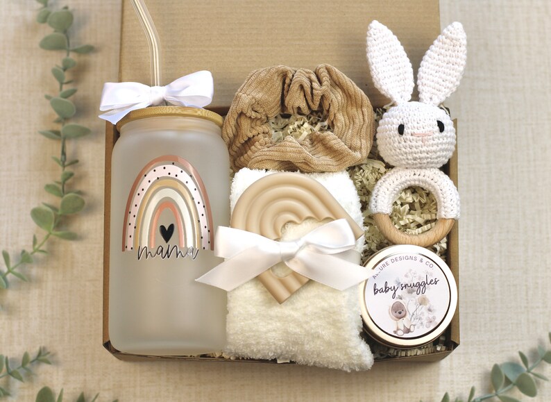New Mom Gift Box, Postpartum Gift, Baby Shower Gift, Mom to Be Gift Box