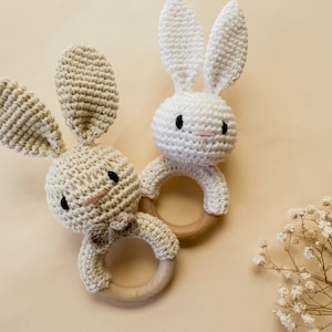 Crochet Bunny Rattle