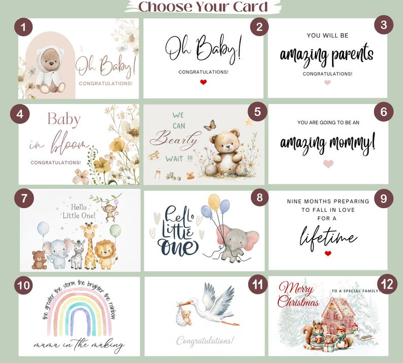 Cadeau pour les nouveaux parents, maman ours, papa ours, tasses en céramique, panier post-partum non sexiste image 9