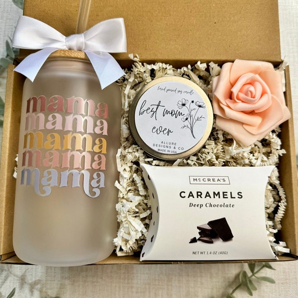 Happy Mother's Day Gift Box, Gifts for Mom, Gift Basket for Her, Thank You Gift for Mom, Nana, Daughter, Friend, Wife, Mama Cup Gift Box