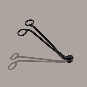 Schwarzer MetallDocht-Trimmer