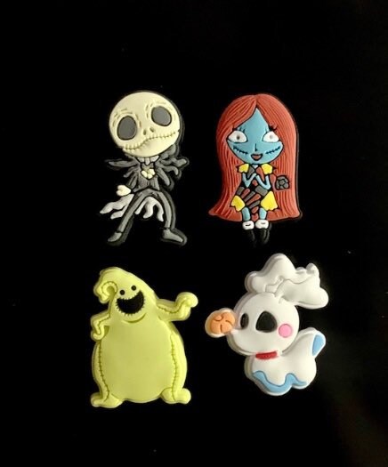 Jack Croc Charms | Nightmare Croc Charms | Halloween Croc Charms | Fa…