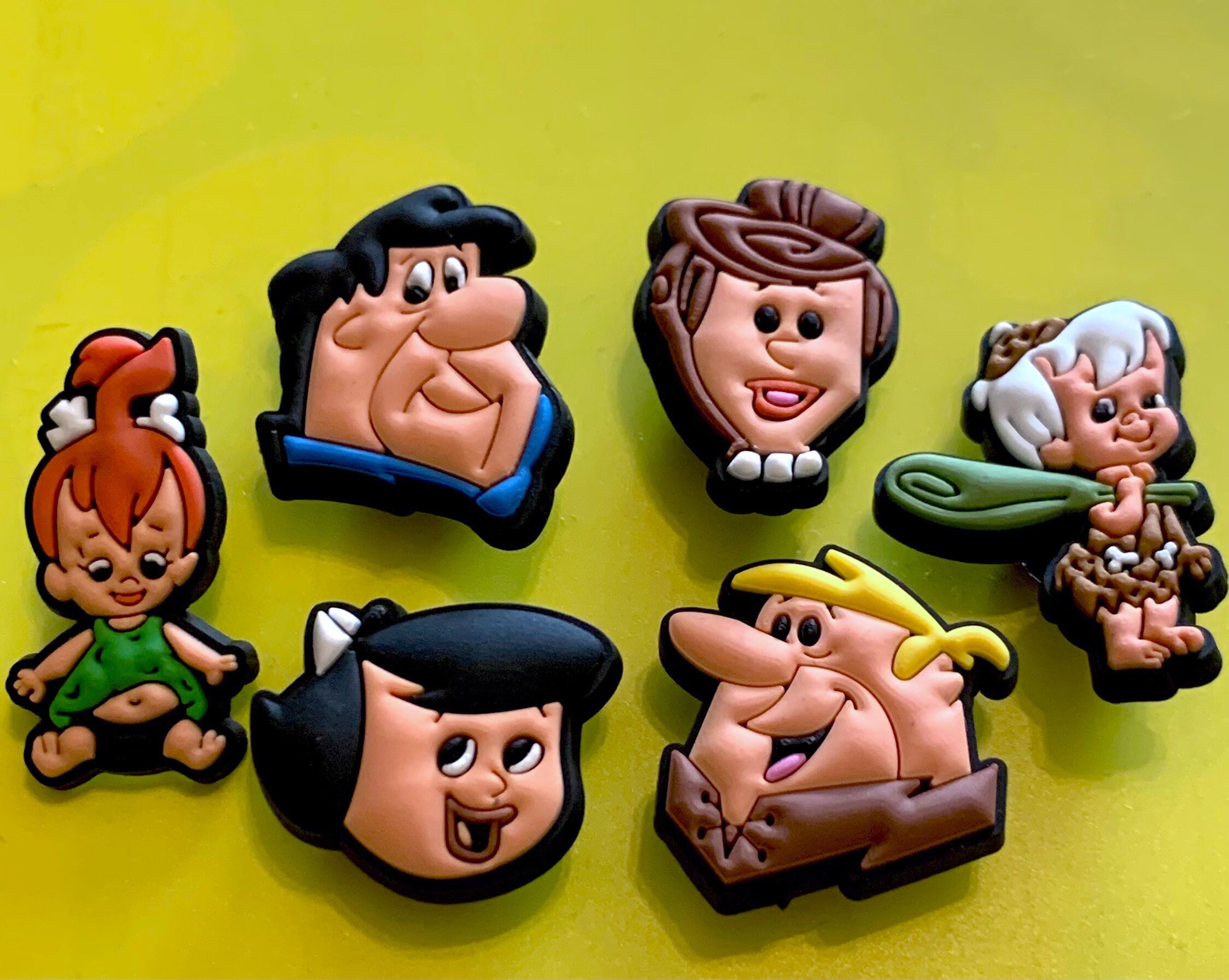 Flinstones Croc Charms | Shoe Charms | Bracelet Charms | Fashion Char…