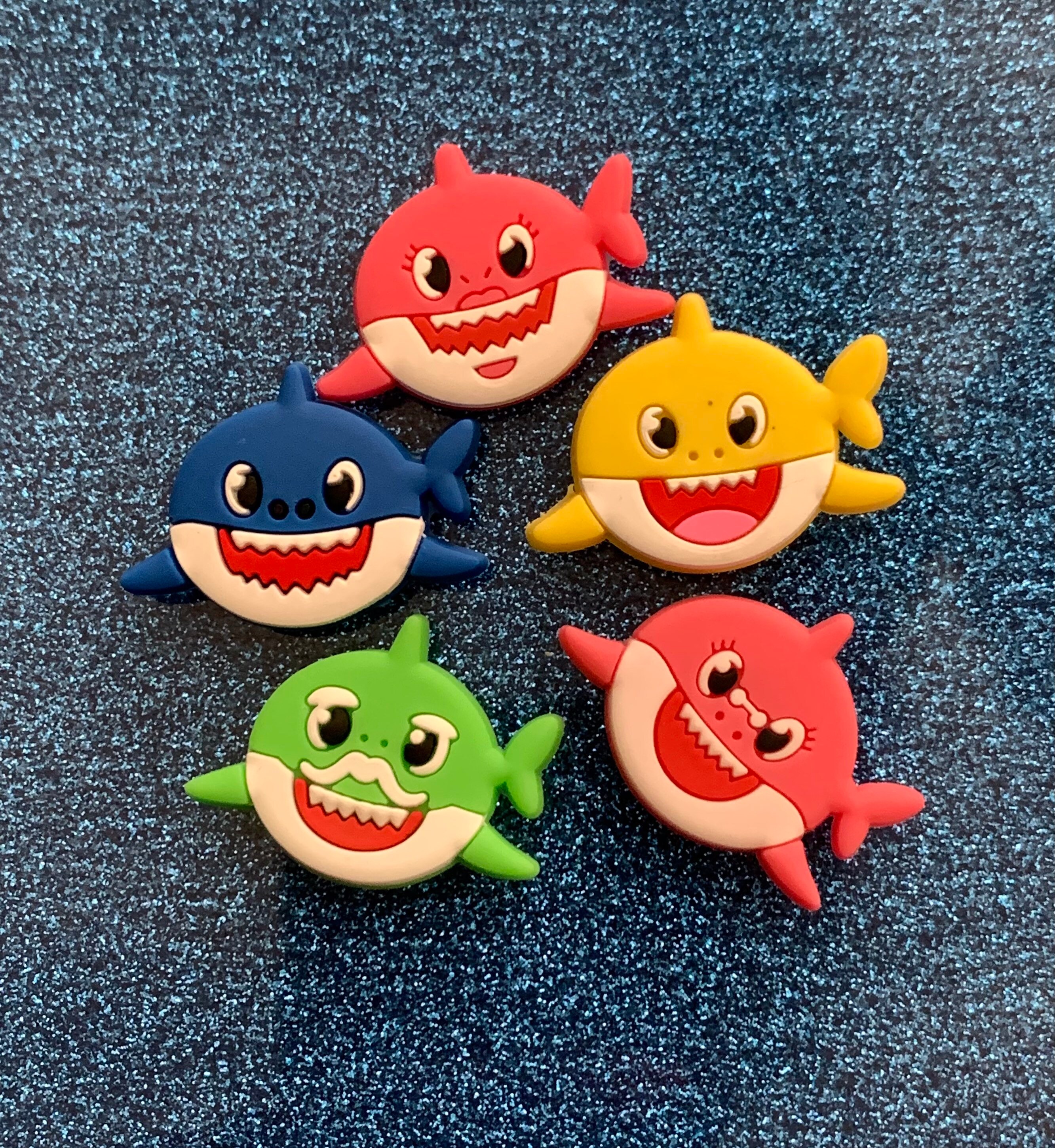 Baby Shark Croc Charms | Shoe Charms | Bracelet Charms | Fashion Char…