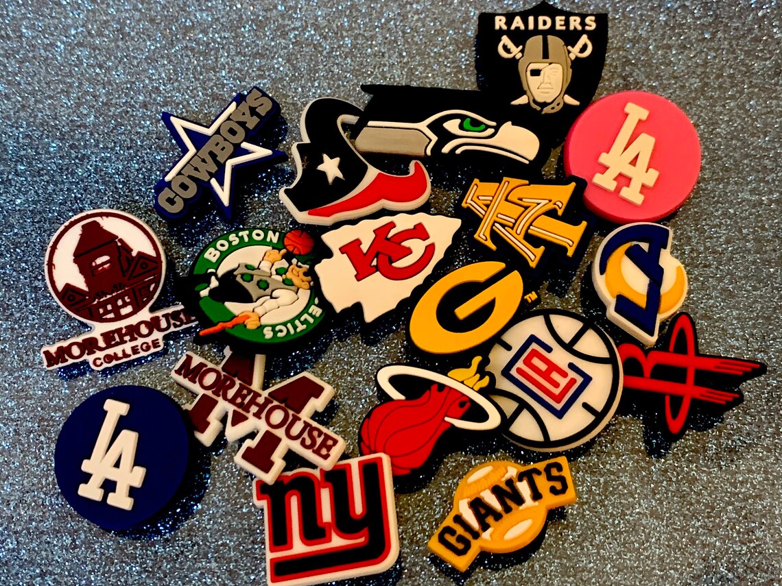 baseball croc charms