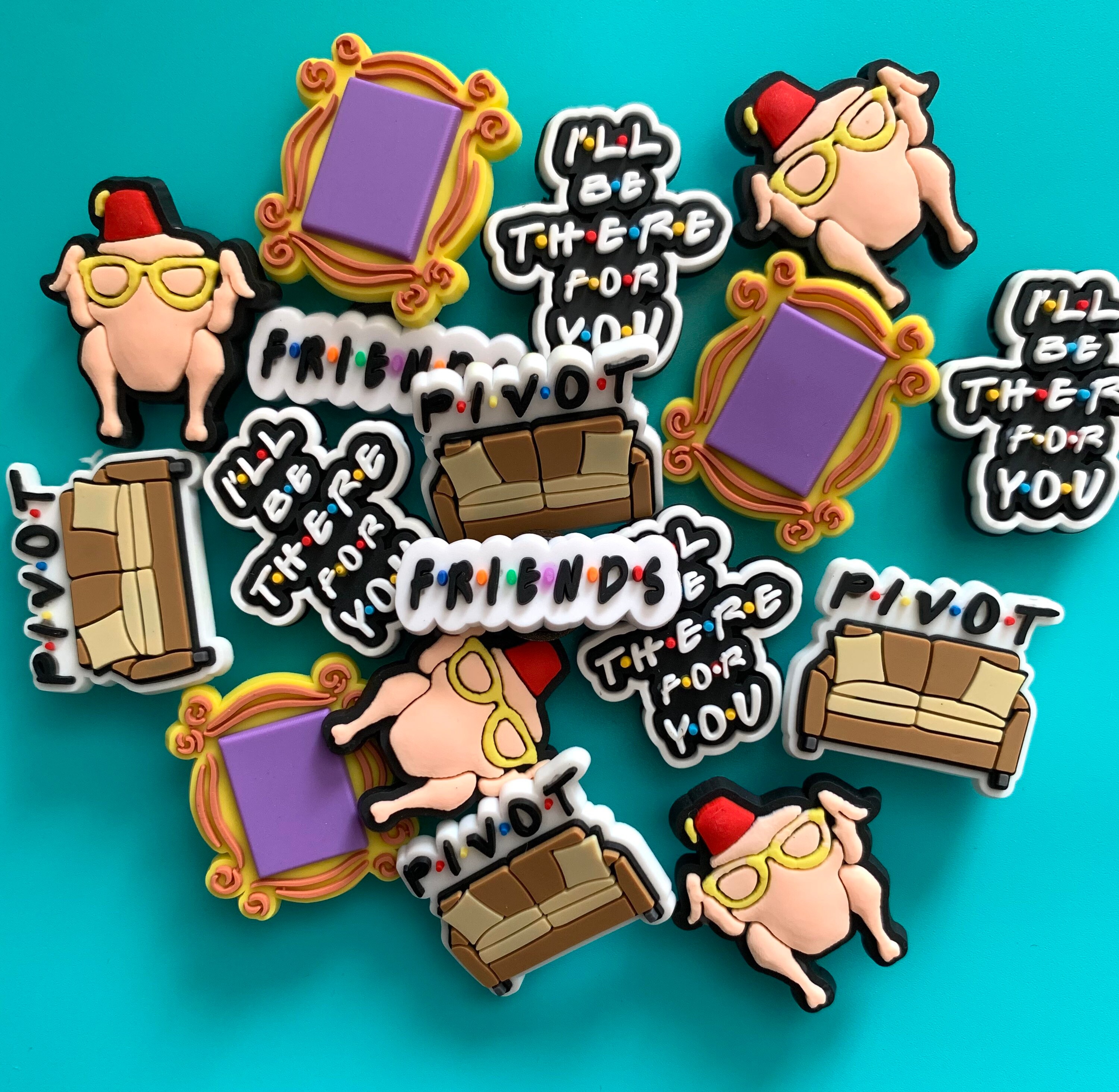 Friends Clog Charms | Shoe Charms | Bracelet Charms | Fashion Charms …