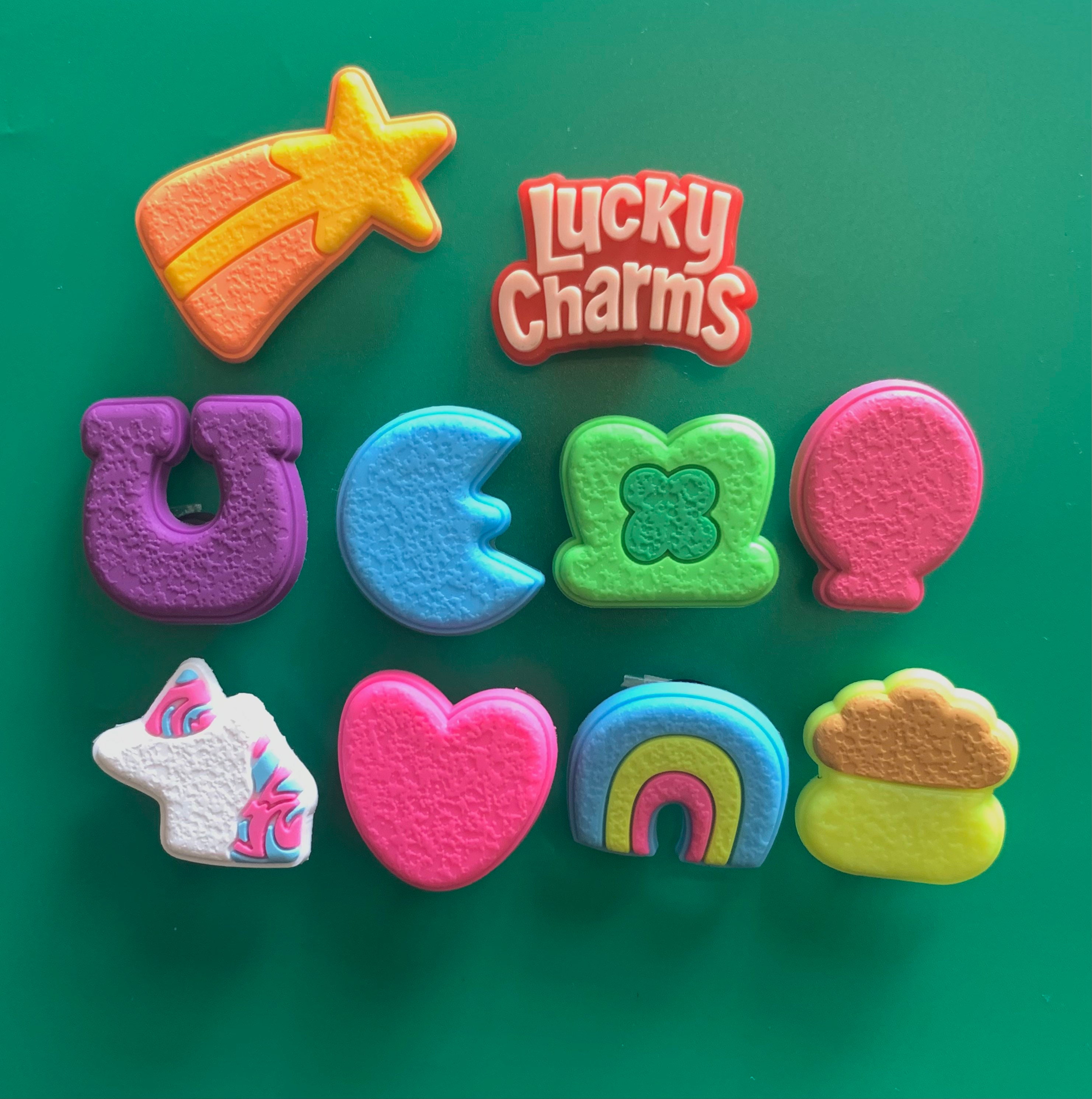 Lucky Charms Shoe Charms | Shoe Charms | Bracelet Charms | Fashion Ch…