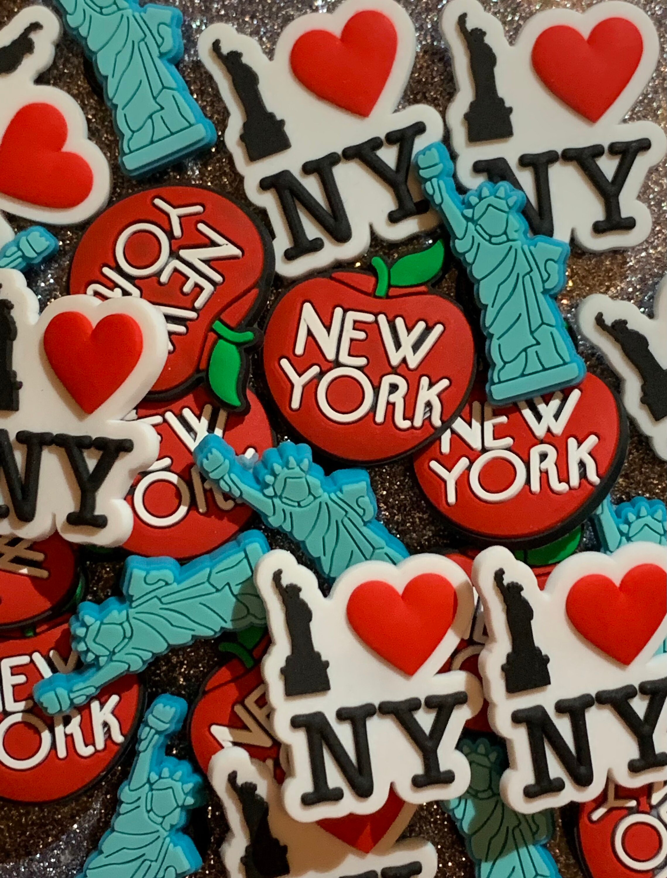 New York Clog Charms | NYC Shoe Charms | Bracelet Charms | Fashion Ch…