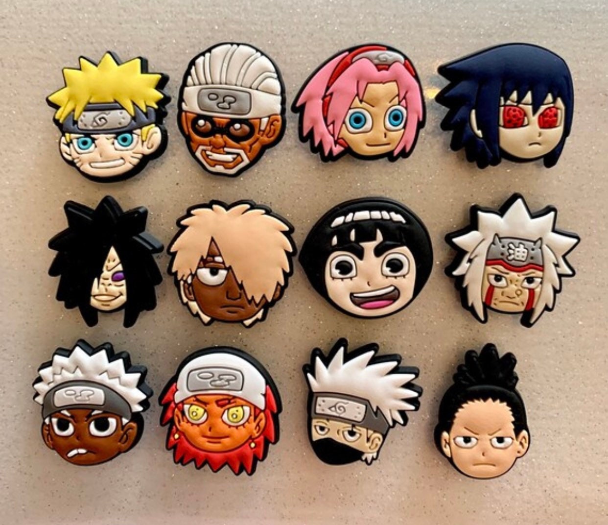 Naruto Croc Charms Anime Croc Charms Bracelet Charms Etsy