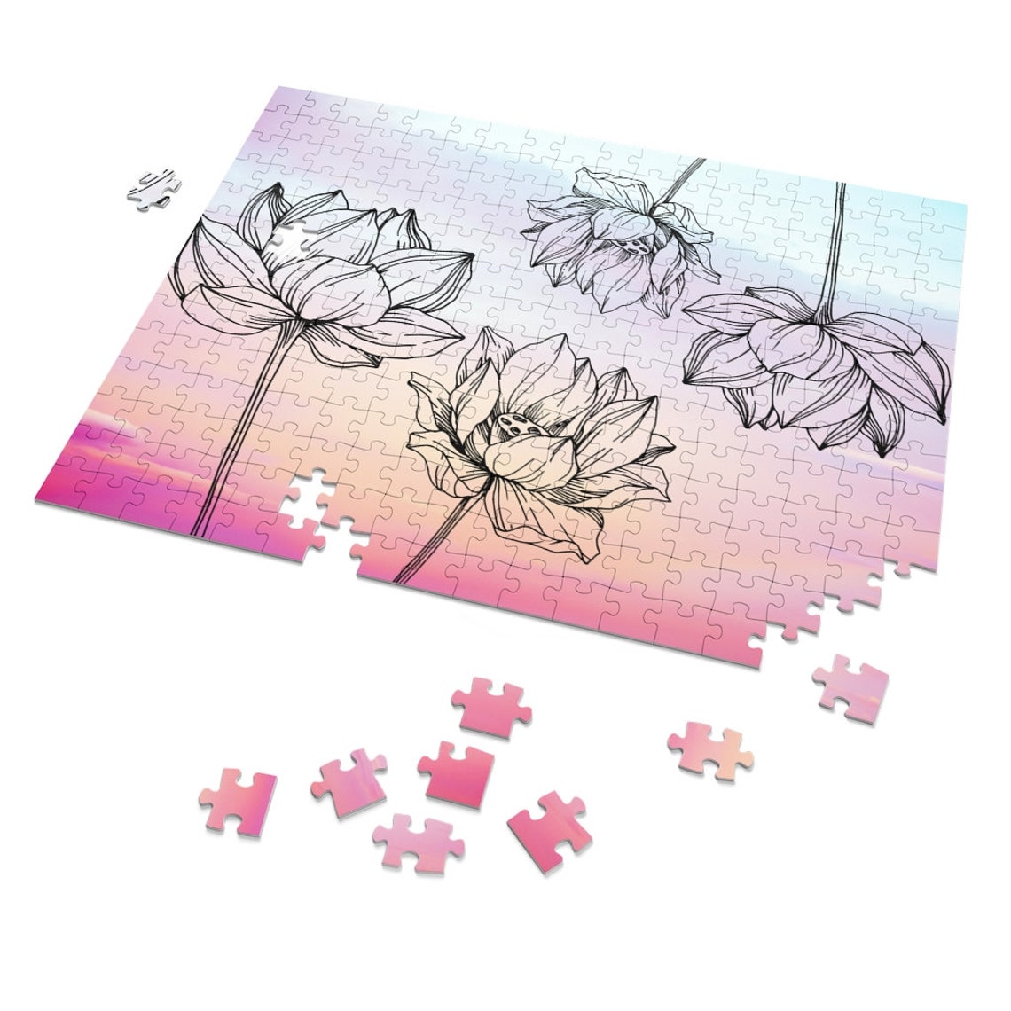 Meditation Puzzle 252 Piece Jigsaw Puzzle, Mediation Gift, Yoga Puzzle