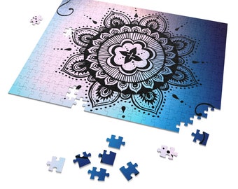 Meditation Puzzle- 252 Piece Jigsaw Puzzle, Meditation Gift, Yoga Puzzle