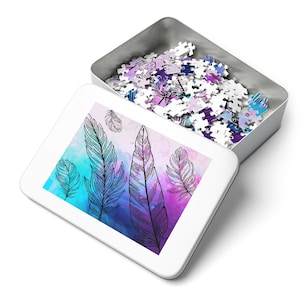 Meditation Puzzle, Jigsaw Puzzle, Meditation Tool, Yoga Gift