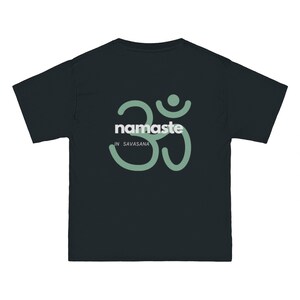 Namaste T-Shirt, Short-Sleeve T-Shirt, Yoga Shirt, Yoga Graphic Tshirt, Yoga Gift, Mindful Clothing, Namaste In Savasana, Yoga Clothes